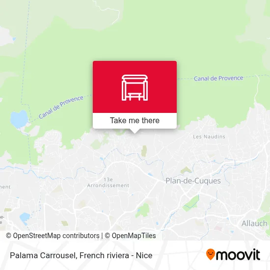 Palama Carrousel map