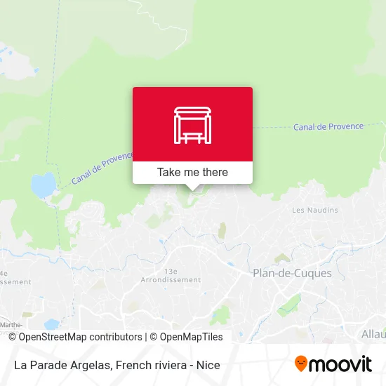 La Parade Argelas map