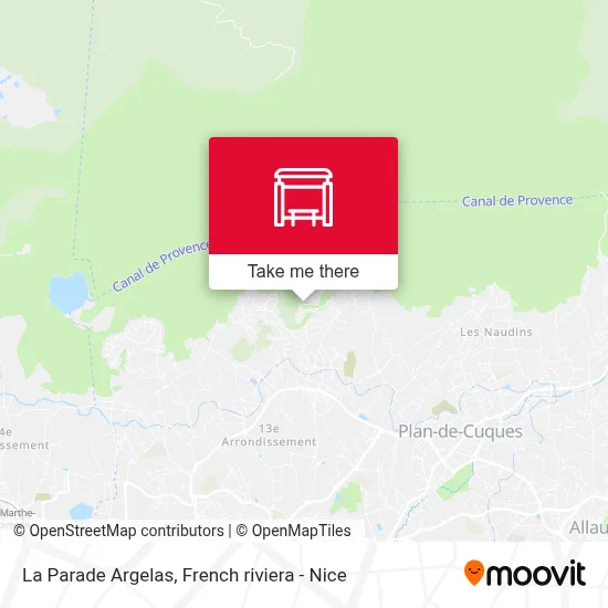 La Parade Argelas map