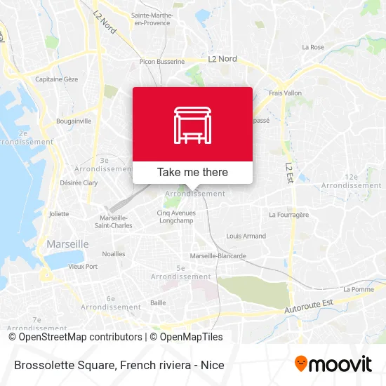 Place Brossolette map