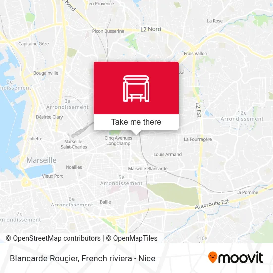 Blancarde Rougier map