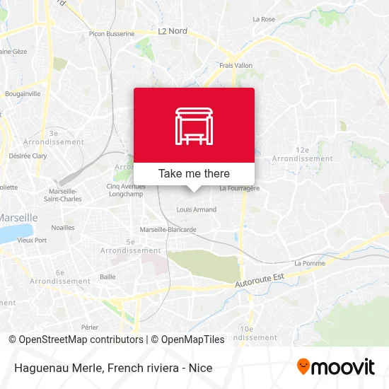 Haguenau Merle map