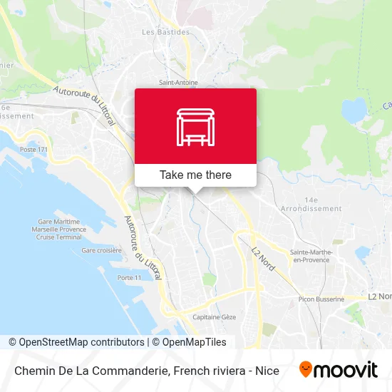 Chemin De La Commanderie map