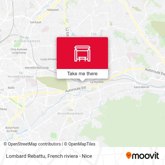 Lombard Rebattu map