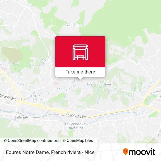Eoures Notre Dame map