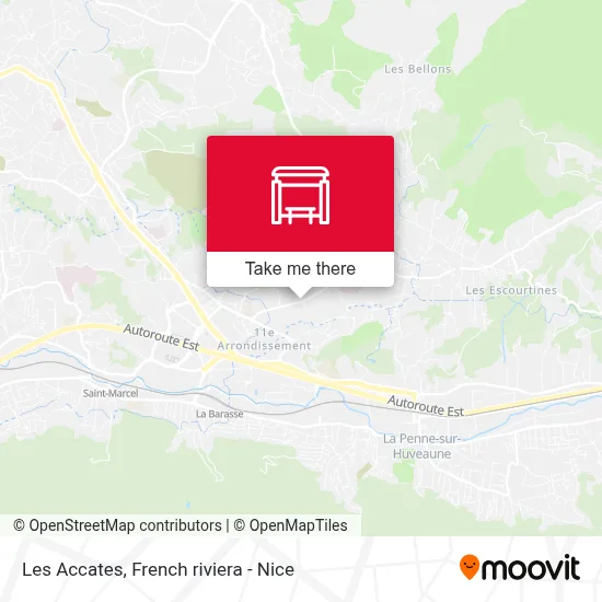 Les Accates map