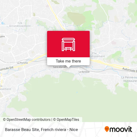 Barasse Beau Site map