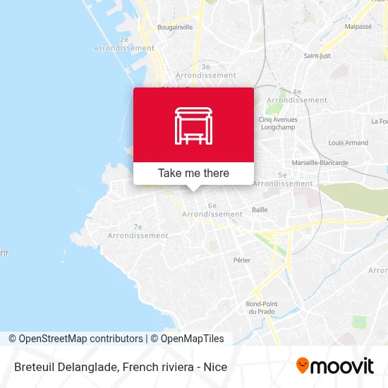Breteuil Delanglade map