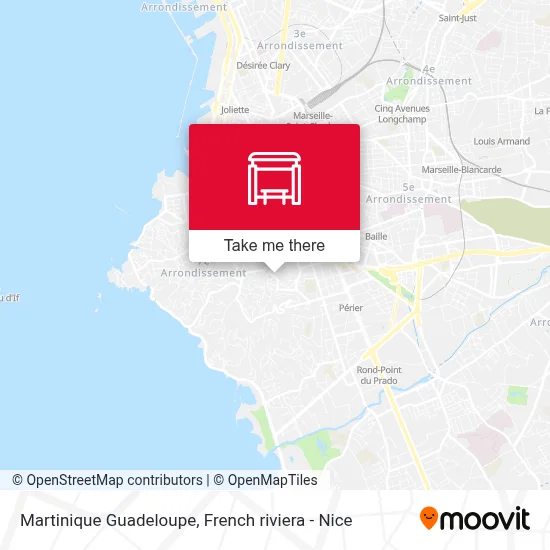 Martinique Guadeloupe map