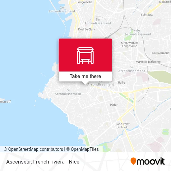 Ascenseur map