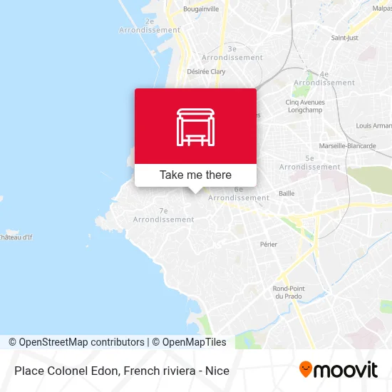 Place Colonel Edon map