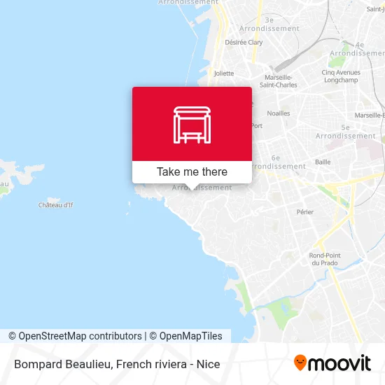 Bompard Beaulieu map
