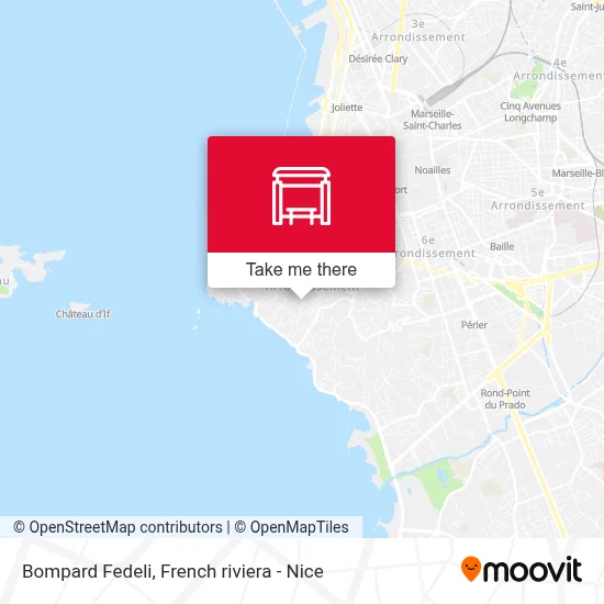Mapa Bompard Fedeli