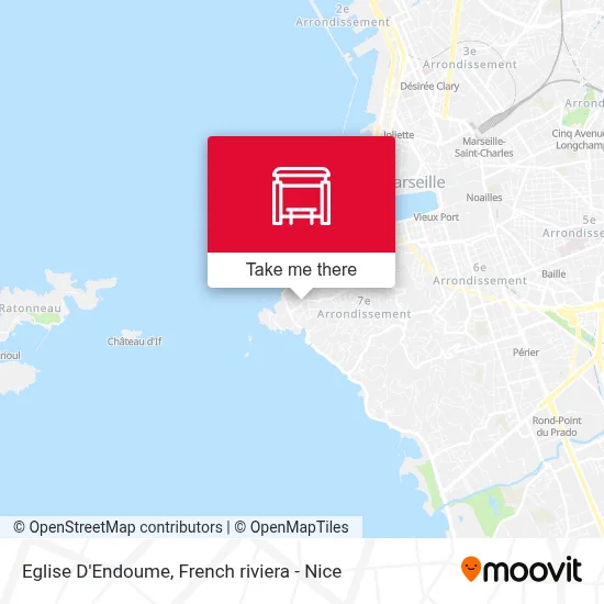 Eglise D'Endoume map