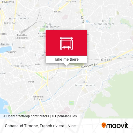 Cabassud Timone map