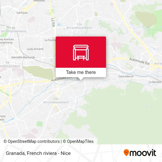 Granada map