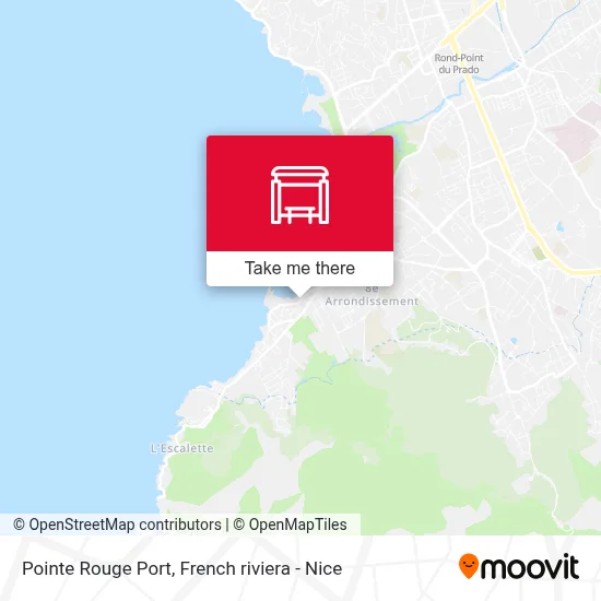 Pointe Rouge Port map