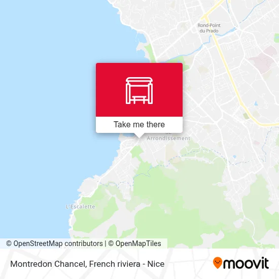 Montredon Chancel map