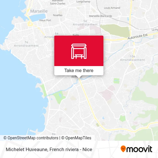Michelet Huveaune map