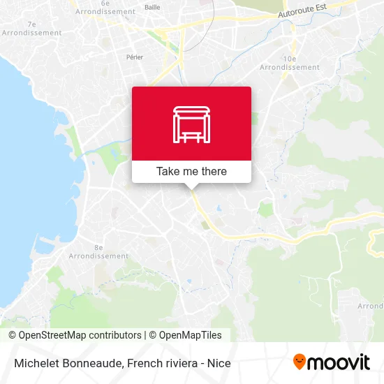 Michelet Bonneaude map