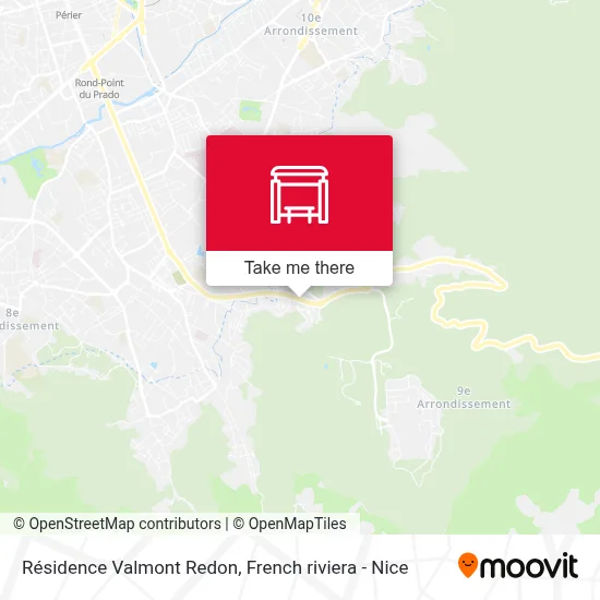 Résidence Valmont Redon map