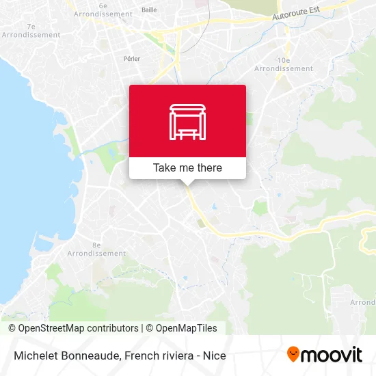 Michelet Bonneaude map