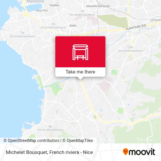 Michelet Bousquet map