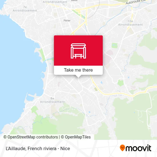 L'Aillaude map