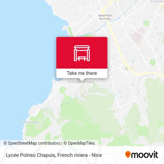 Lycée Poinso Chapuis map