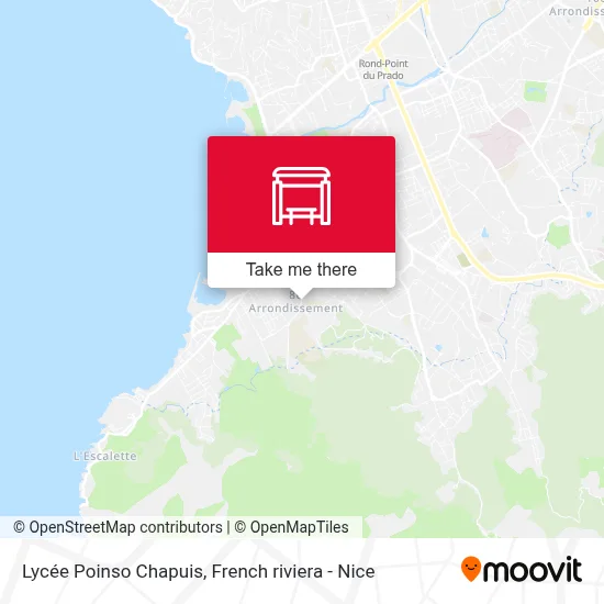 Lycée Poinso Chapuis map