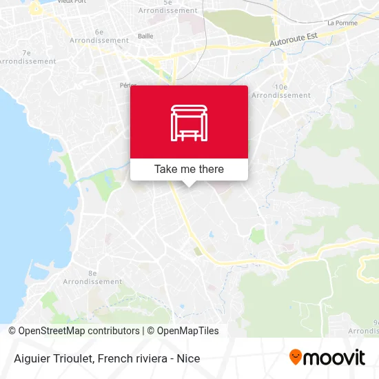 Aiguier Trioulet map