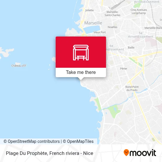 Plage Du Prophète map