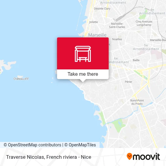 Traverse Nicolas map