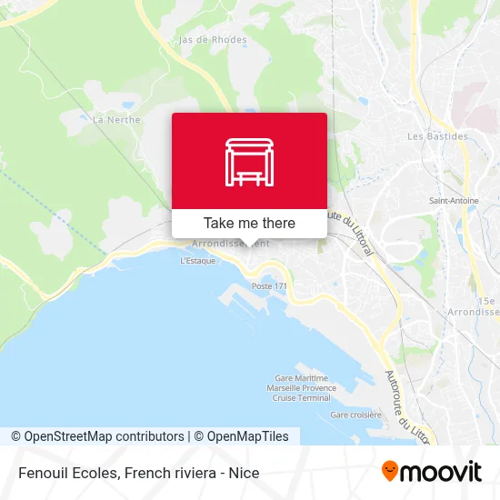 Fenouil Ecoles map