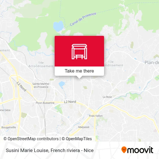 Susini Marie Louise map