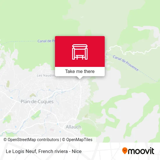 Le Logis Neuf map