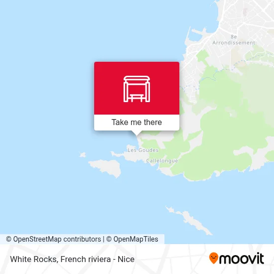 Mapa Roches Blanches