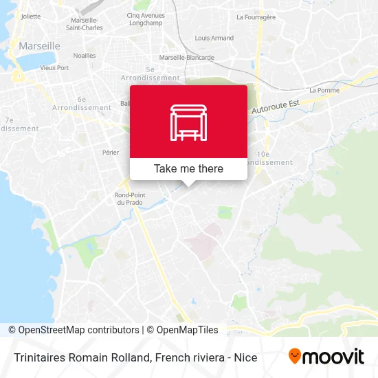 Trinitaires Romain Rolland map