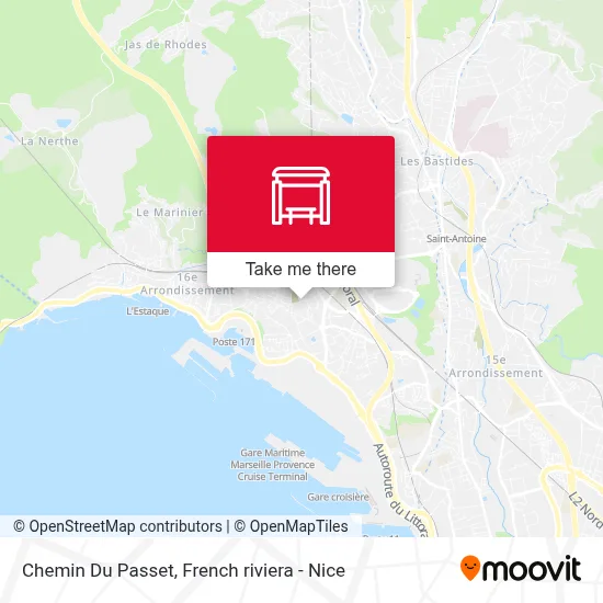 Chemin Du Passet map