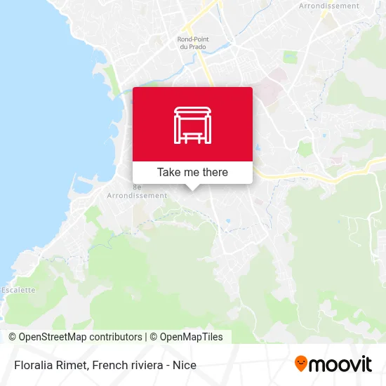Floralia Rimet map
