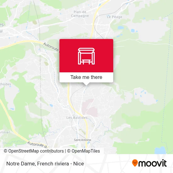 Notre Dame map