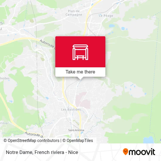 Notre Dame map