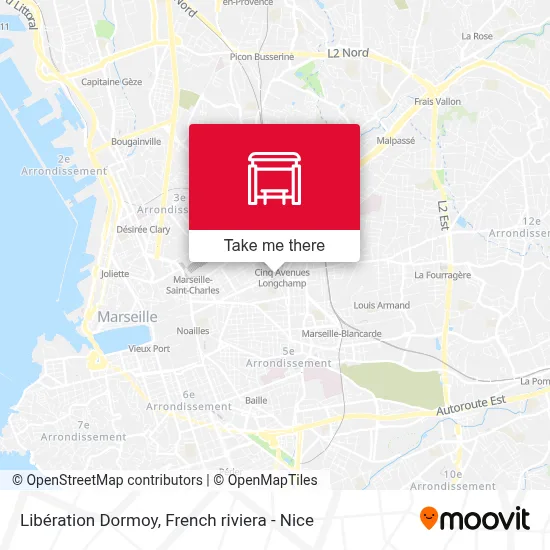 Libération Dormoy map