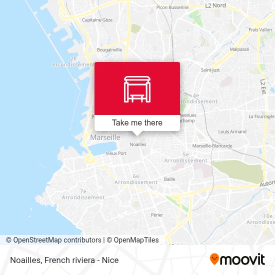 Noailles map