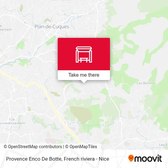 Provence Enco De Botte map