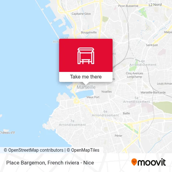 Mapa Place Bargemon