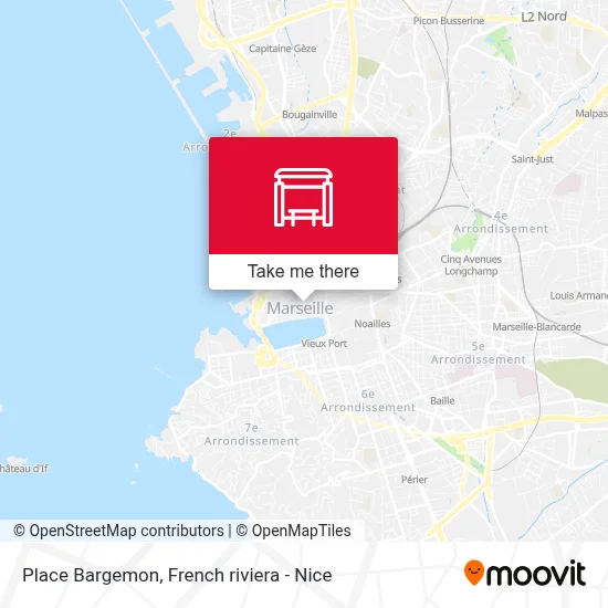 Mapa Place Bargemon
