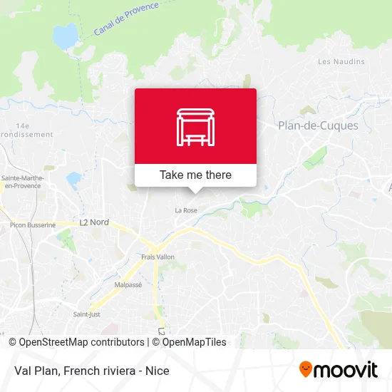 Val Plan map