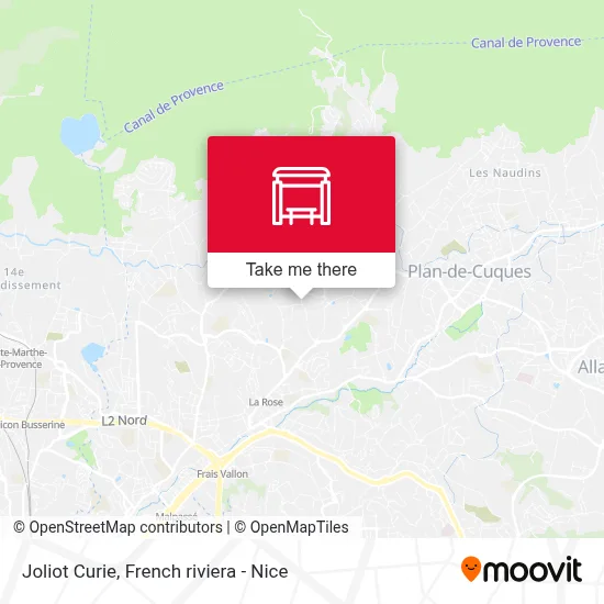 Joliot Curie map
