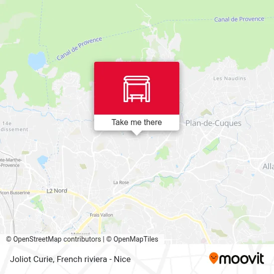 Joliot Curie map